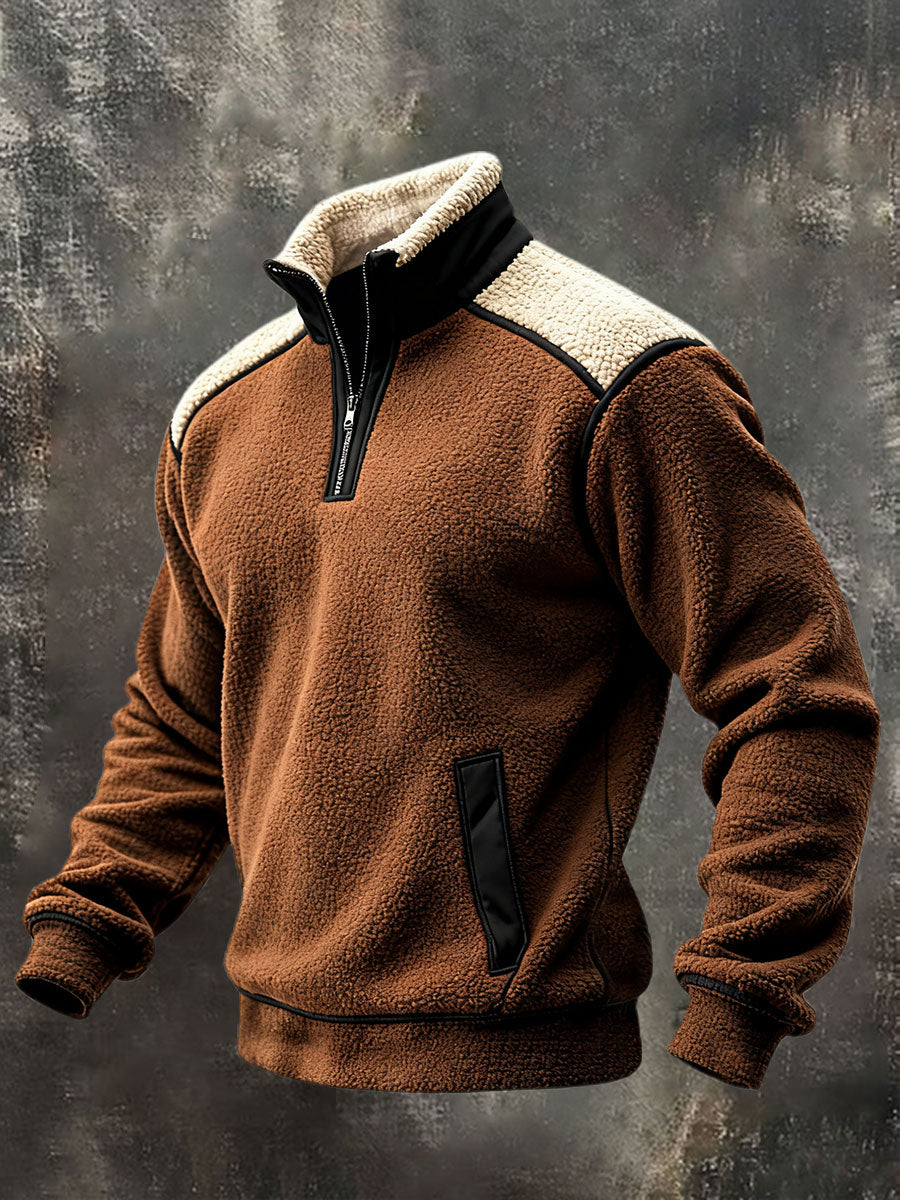 Rafael | Men's Retro Warm Outdoor Hoodie