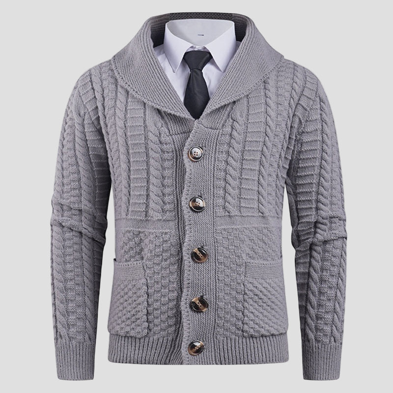 Jackson | Formal Wool Cardigan