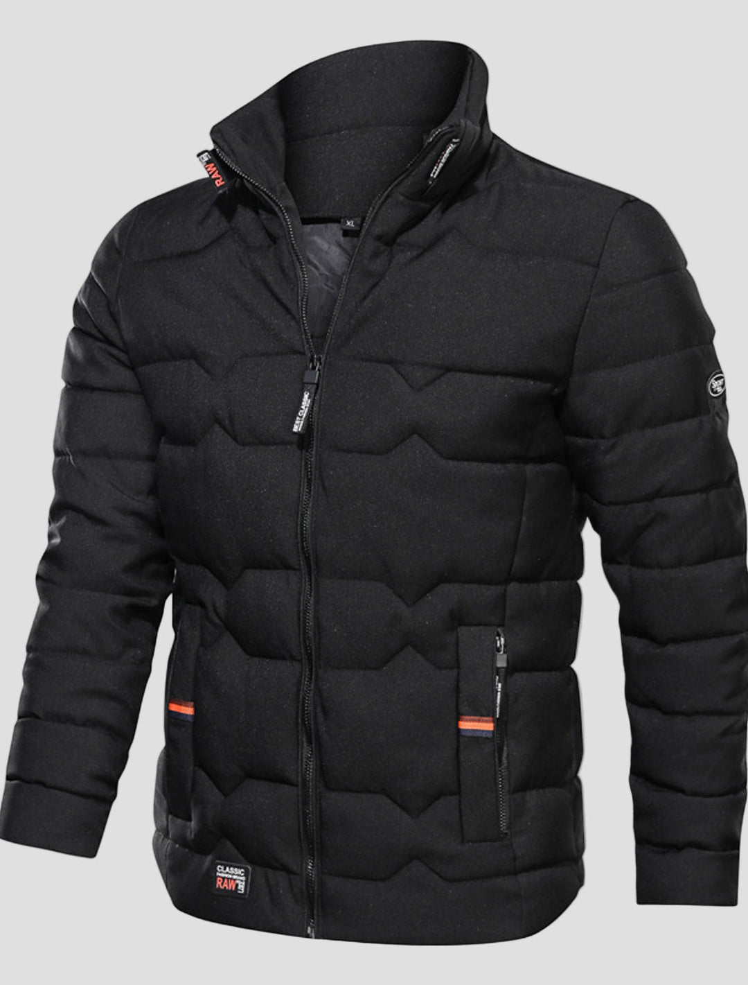 Noah | Zipper Pocket Puffer Jacket