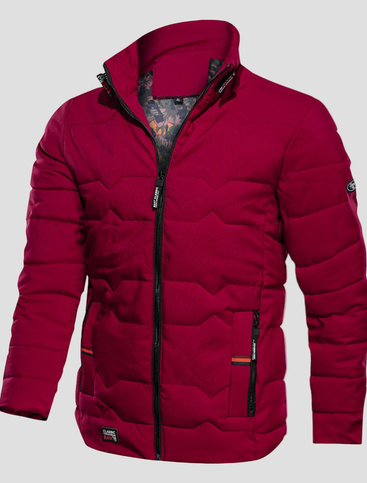 Noah | Zipper Pocket Puffer Jacket