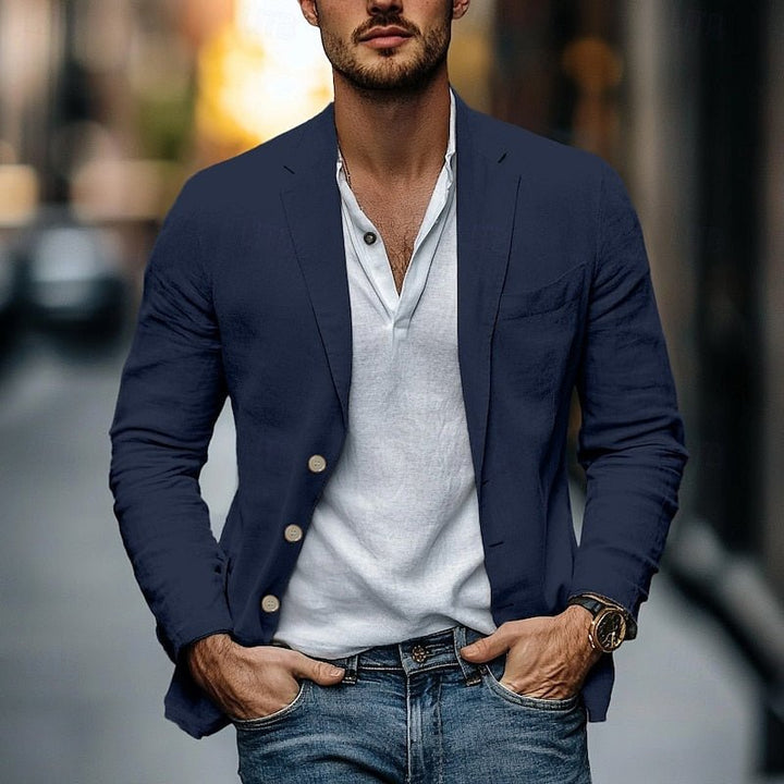 Noah | Linen Blazer